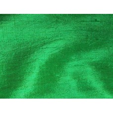 Dupion Silk Green Fabric